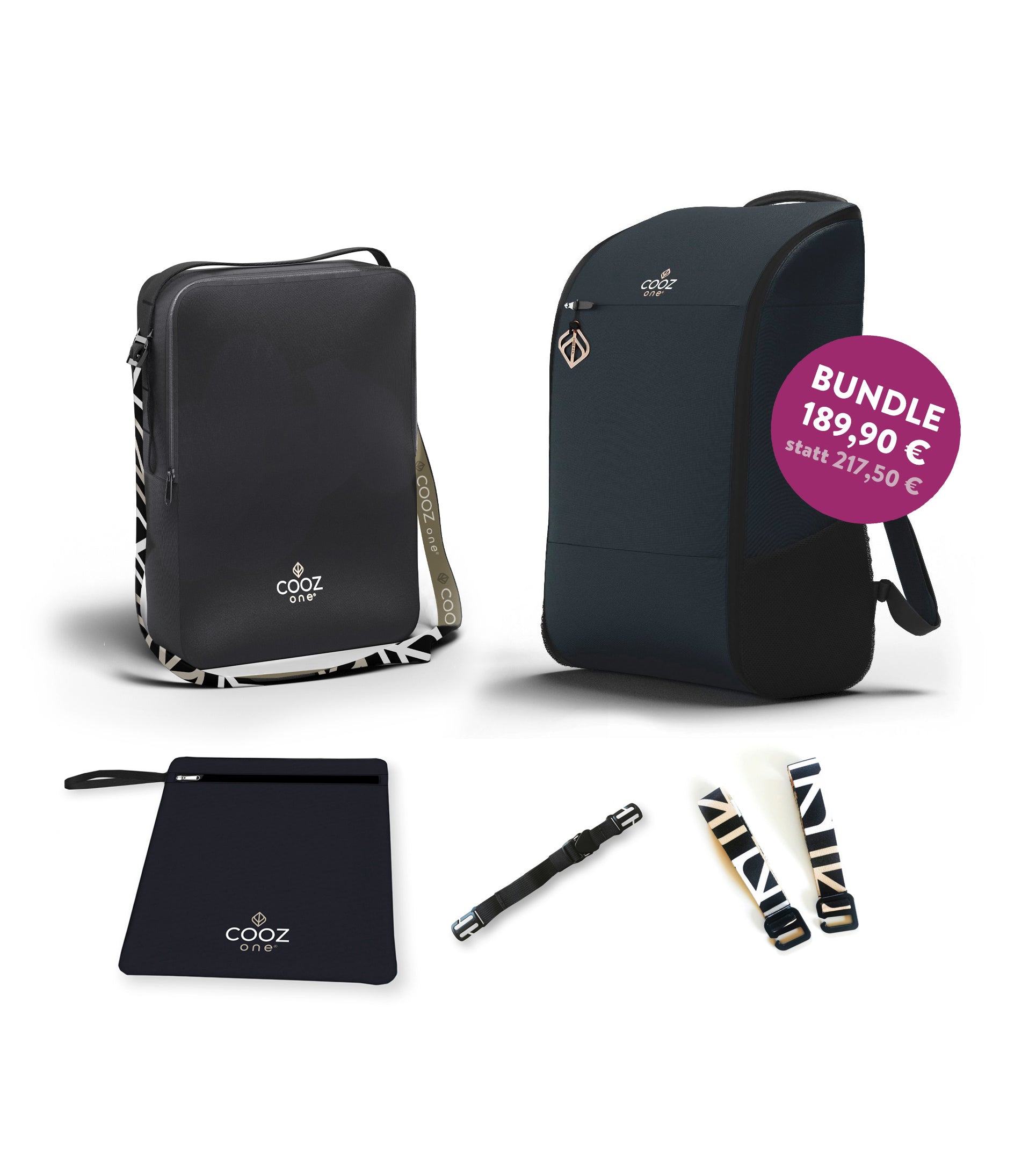 Diaper backpack - all-in-one bundle