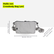 Crossbody Leni - hellgrau