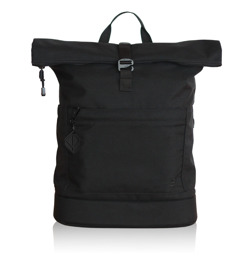 Diaper backpack Hugo - black