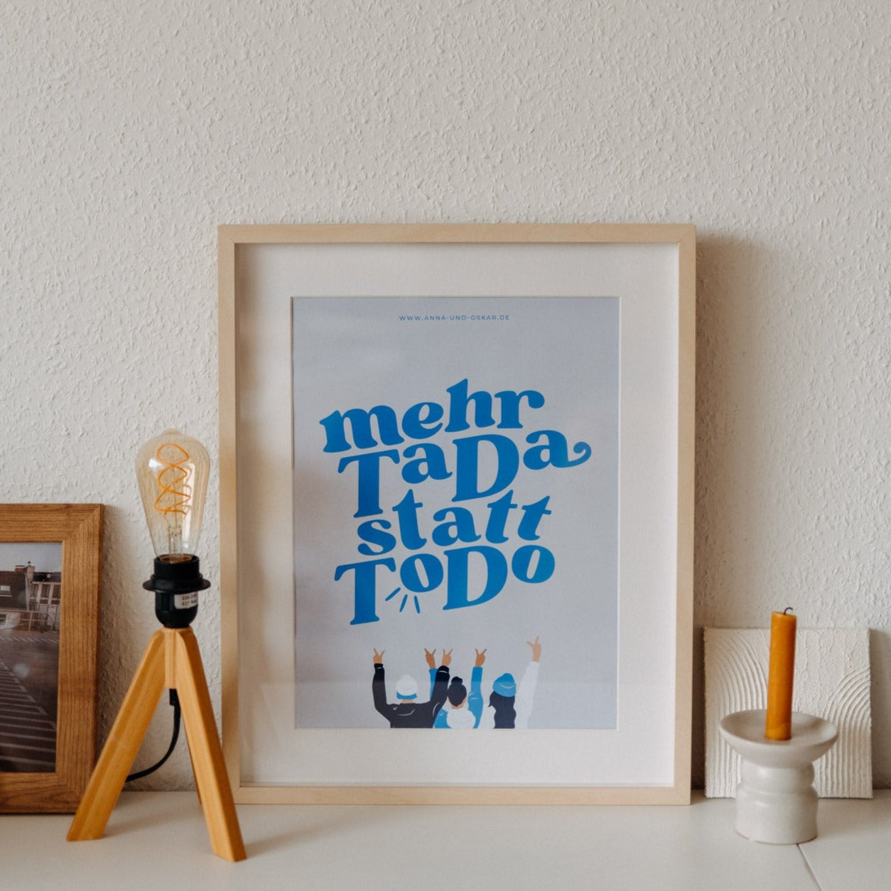 Poster "Mehr Tada statt ToDo"
