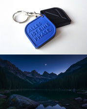 BAG-Charm / Schlüsselanhänger ALLES IST EINE PHASE