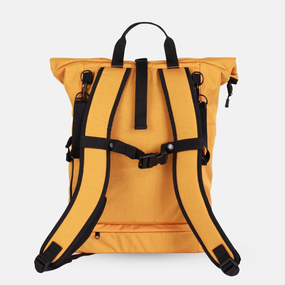 Diaper backpack Hugo - yellow