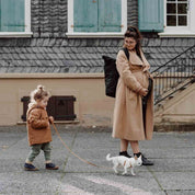 Großer Familienrucksack Hugo schwarz nachhaltig