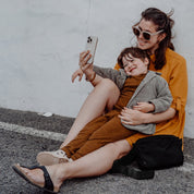 Crossbody Tasche Leni schwarz nachhaltig